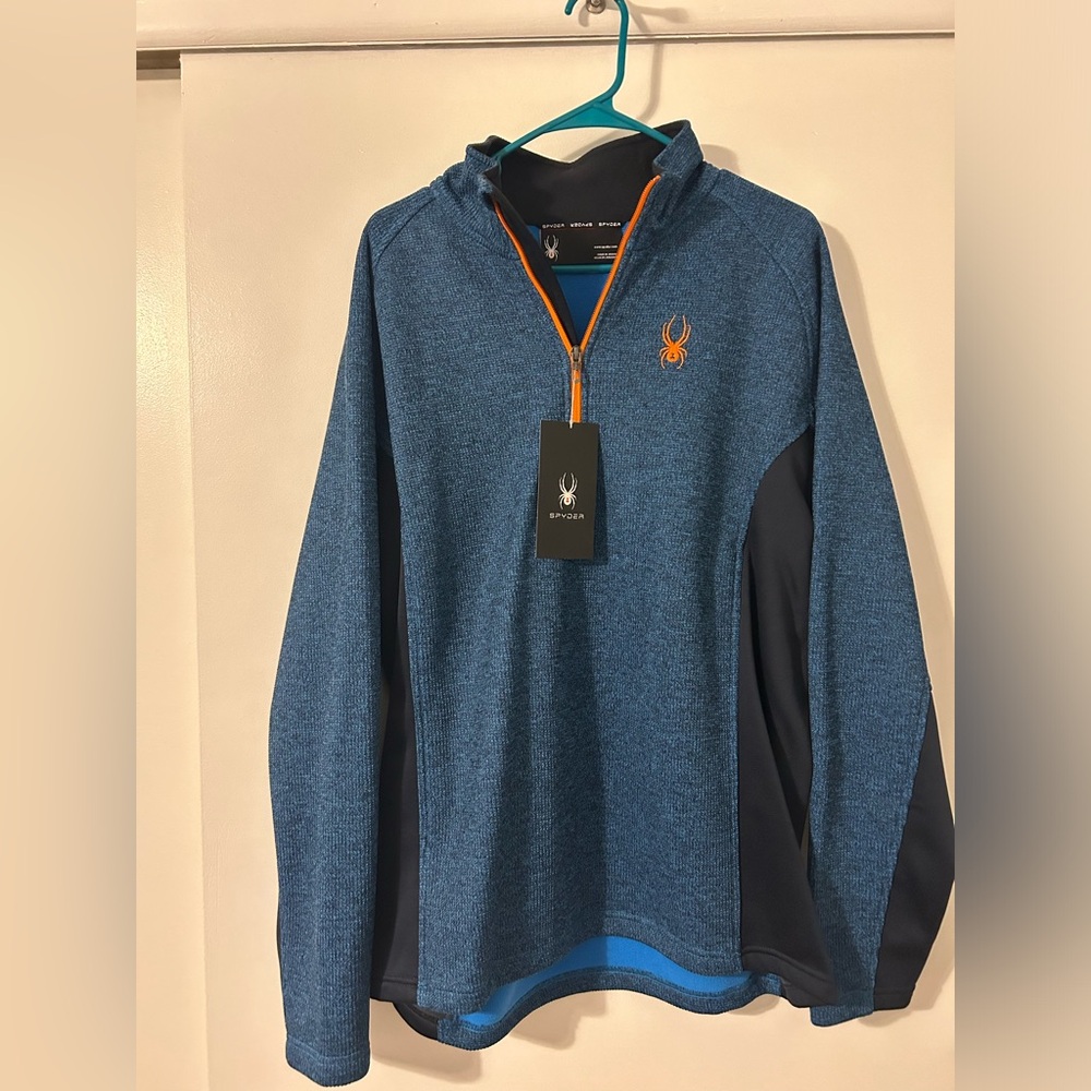 Spyder Men’s outbound 1/2 zip Sweater